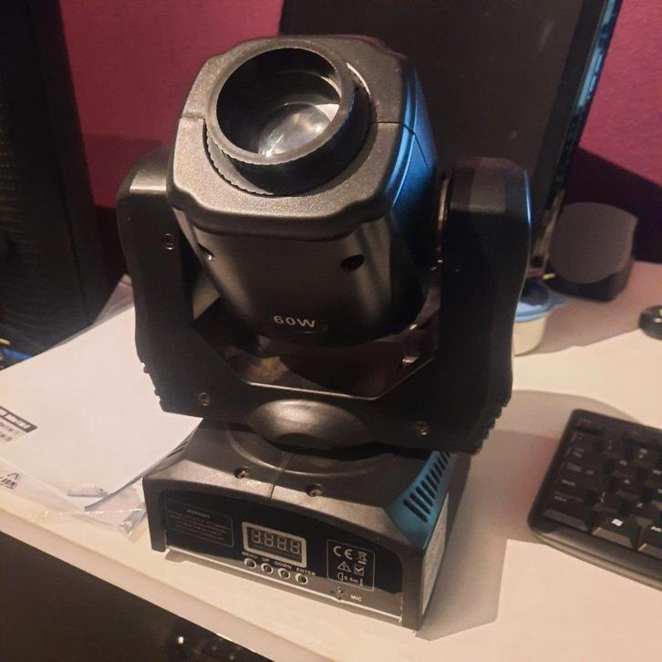 Moving heads 3 stuks, Muziek en Instrumenten, Licht en Laser, Zo goed als nieuw, Licht, Geluidgestuurd, Kleur, Ophalen