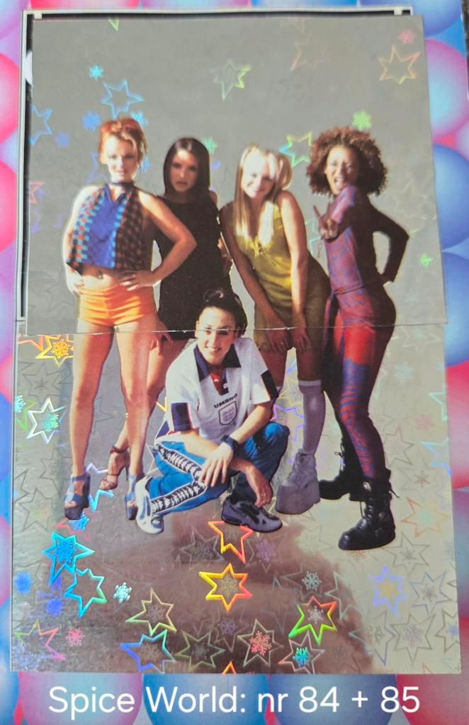 Gezocht! 4 Spice Girls stickers (Spice World & Spice Story), Verzamelen, Muziek, Artiesten en Beroemdheden, Foto of Kaart, Ophalen of Verzenden