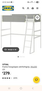 Ikea Vitval Hoogslaper 90x200 - Zo Goed Als Nieuw!, Ophalen