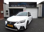 Lexus CT 200H F Sport Line Uniek/Led/Parelmoer/Camera/Navi, Auto's, 74 €/maand, 4 cilinders, 0 kg, Leder en Stof