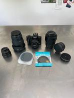 Canon EOS M50 + 5 Lenzen + Adapter + ND-filters | 5 GRATIS, Audio, Tv en Foto, Fotografie | Lenzen en Objectieven, Ophalen of Verzenden