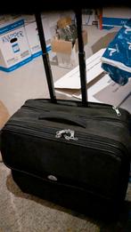 Samsonite Zwarte Reiskoffer met Uitschuifbare Handgreep., Overige materialen, Wieltjes, 50 tot 60 cm, Ophalen of Verzenden