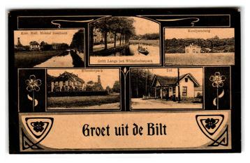 De Bilt, Groet uit De Bilt. Art Deco beschikbaar voor biedingen