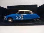 Citroen DS 19 Raid #233 snoek blauw Solido metal 1:17 KRD, Ophalen of Verzenden, Zo goed als nieuw, Auto, Solido