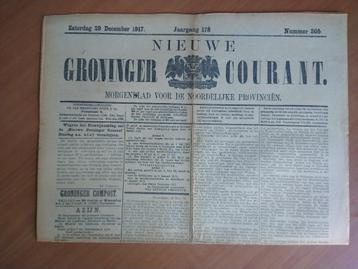 Nieuwe Groninger Courant. Morgenblad voor de noordelijke  beschikbaar voor biedingen