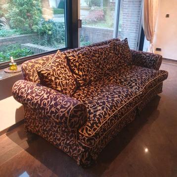 Zeer fraaie sofa / hangbank in erg leuk motief  - 233 cm  beschikbaar voor biedingen