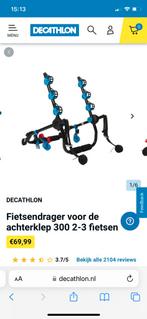 Zo goed als nieuw! Fietsendrager decathlon / 2 of 3 fietsen, Ophalen of Verzenden, Zo goed als nieuw