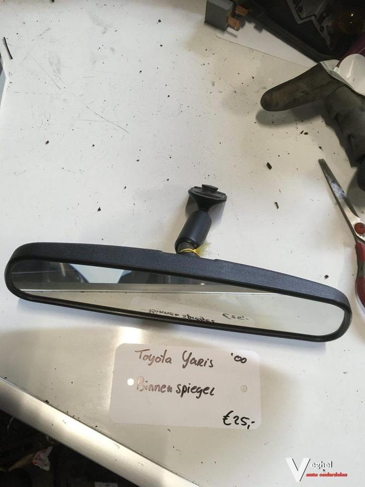 Toyota Yaris 1.0 2000 Binnenspiegel, Auto-onderdelen, Spiegels, Gebruikt, Ophalen of Verzenden