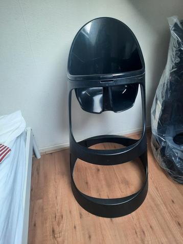 ikea zwarte eetstoel met blad staat niet op de foto  beschikbaar voor biedingen