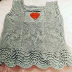 Handgemaakte Gebreide Kinderjurk, Ophalen, Nieuw, Handgemaakt, Meisje