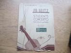 FR.SEITZ - STUDENT'S CONCERTO  - VOOR VIOOL EN PIANO, Muziek en Instrumenten, Bladmuziek, Gebruikt, Klassiek, Ophalen of Verzenden