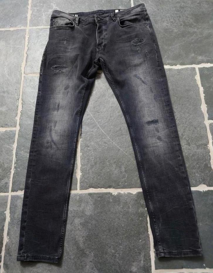 Chasin, EGO Colombo, Slim Fit, W34 L32, grijs, zgan. Rob3432, Kleding | Heren, Spijkerbroeken en Jeans, Zo goed als nieuw, W33 - W34 (confectie 48/50)