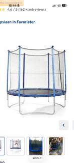 Gymrex trampoline 244cm blauw nieuw in dood, Ophalen, Nieuw