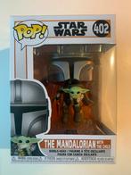 Funko Pop! The Mandalorian with The Child #402 (box damage), Ophalen of Verzenden, Zo goed als nieuw