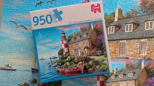 Lighthouse Keepers Cottage- Jumbo - 1x gelegd - ophalen, Hobby en Vrije tijd, Denksport en Puzzels, Zo goed als nieuw, Legpuzzel