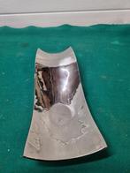 Decoratie schaal zilver kleurig golvend, Huis en Inrichting, Woonaccessoires | Schalen en Manden, Ophalen of Verzenden, 'T Olde Gre-j