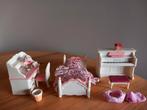 Sylvanian families meisjeskamer/bed/piano/buro, Ophalen of Verzenden, Zo goed als nieuw