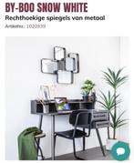 Stoere spiegel van By-Boo, Ophalen, Zo goed als nieuw, 75 tot 100 cm, Minder dan 100 cm