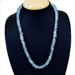 ketting met mooi Auqamarijn 285 karaat 47 cm lang, Blauw, Nieuw, Ophalen of Verzenden, Steen of Mineraal