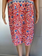 J159 Caroline Biss maat L=42/44 jurk jurkje rood/wit/blauw, Maat 42/44 (L), Ophalen of Verzenden, Zo goed als nieuw, Knielengte
