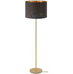 Goude sta lamp, Huis en Inrichting, Lampen | Vloerlampen, Ophalen, Zo goed als nieuw, 150 tot 200 cm