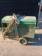Compressor mobiel op krachtstroom, Doe-het-zelf en Verbouw, Compressors, Ophalen, Gebruikt, 100 liter of meer, 200 tot 400 liter/min
