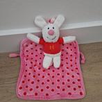 Knuffeldoekje konijn rood roze letter H Prenatal? K4364, Kinderen en Baby's, Konijn, Ophalen of Verzenden, Zo goed als nieuw