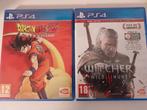 The Witcher 3 Wild Hunt & DragonBall Z Kakarot., Spelcomputers en Games, Vanaf 18 jaar, 1 speler, Zo goed als nieuw, Ophalen