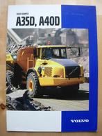 Volvo A35D A40D Dumper Brochure 2005 – Dump truck, Folder, Zo goed als nieuw, Volvo, Ophalen