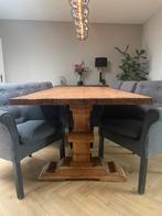 Kloostertafel 240 * 100 cm, Huis en Inrichting, Tafels | Eettafels, 200 cm of meer, 100 tot 150 cm, Gebruikt, Rechthoekig