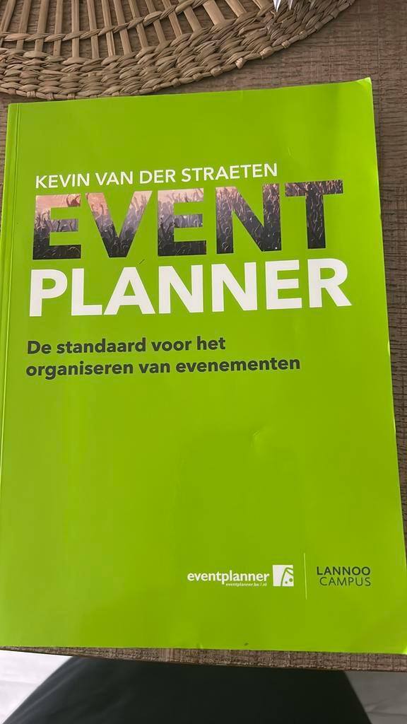 Kevin Van der Straeten - Eventplanner, Boeken, Wetenschap, Zo goed als nieuw, Ophalen of Verzenden