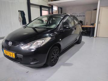 Mazda 2 1.3 Sport 63KW 3DRS 2010 zwart Nieuwe APK beschikbaar voor biedingen