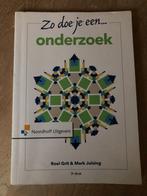 Zo doe je een onderzoek - Roel Grit en Mark Julsing, Boeken, Ophalen of Verzenden, Roel Grit