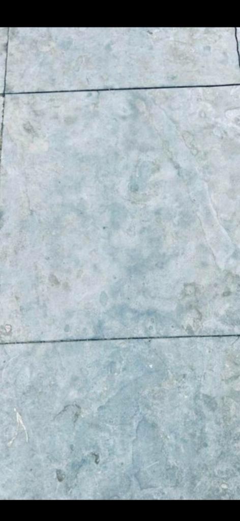 natuursteen tuin terrastegels 1 x 1 mtr van 3  en  5 cm  dik, Tuin en Terras, Tegels en Klinkers, Gebruikt, Terrastegels, Natuursteen