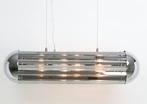 Hanglamp Smokeglas 6L stoere lamp Light & Living L80 Nieuw, Huis en Inrichting, Ophalen, Stoer Industrieel chique, Nieuw, Glas