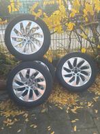 Audi lichtmetalen velgen met Pirelli Winterbanden 225/55 R18, Auto-onderdelen, Banden en Velgen, Ophalen, 18 inch, Gebruikt, Banden en Velgen