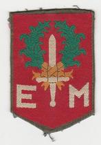 Embleem 1e Divisie 7 december (kleur), Verzamelen, Embleem of Badge, Nederland, Ophalen of Verzenden, Landmacht
