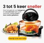 LUND GLAZEN HALOGEEN OVEN 1400 WATT z.g.a.n., Minder dan 45 cm, Oven, Ophalen of Verzenden, Zo goed als nieuw