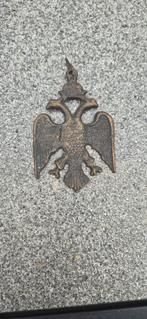 Antiek dubbel hoofd adelaar brons, Antiek en Kunst, Kunst | Etsen en Gravures, Ophalen of Verzenden