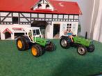 2x Britains deutz 92dx, Hobby en Vrije tijd, Modelauto's | 1:32, Ophalen of Verzenden, Gebruikt, Tractor of Landbouw, Britains