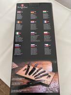 Set messen nieuw, Ophalen of Verzenden, Zo goed als nieuw, Rvs of Chroom