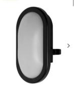 NIEUW! Baltimore led buiten / binnen lamp ovaal zwart €13,99, Ophalen of Verzenden, Nieuw