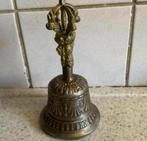 Bronzen tempelbel uit Tibet hoogte 14 cm, Antiek en Kunst, Antiek | Koper en Brons, Ophalen of Verzenden