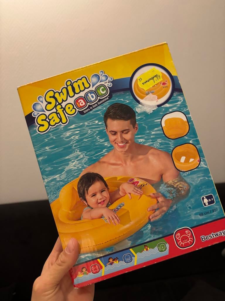 Zwembandje Baby 0-1 Jaar - Bestway Swim Safe ABC, Kinderen en Baby's, Ophalen of Verzenden, Nieuw, Overige typen