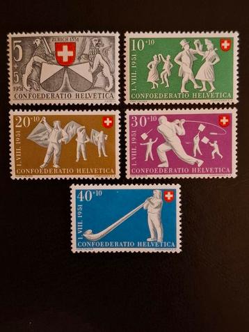 Zwitserland 1951 Pro Patria  beschikbaar voor biedingen