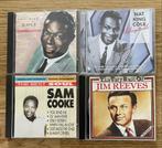Set van 4 CD's: Nat King Cole, Sam Cooke, Jim Reeves, Ophalen of Verzenden, 1940 tot 1960, Gebruikt, Jazz en Blues