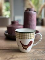 Christopher Vine Design Mokken - Haan Motief, Huis en Inrichting, Keuken | Servies, Keramiek, Ophalen of Verzenden, Zo goed als nieuw