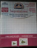 Nieuw DMC Aida borduurstof met print, Hobby en Vrije tijd, Ophalen of Verzenden, Nieuw, Handborduren, Borduurgaren of Zijde