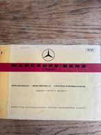 Mercedes motor onderdelen boek M117, Auto diversen, Handleidingen en Instructieboekjes, Ophalen of Verzenden