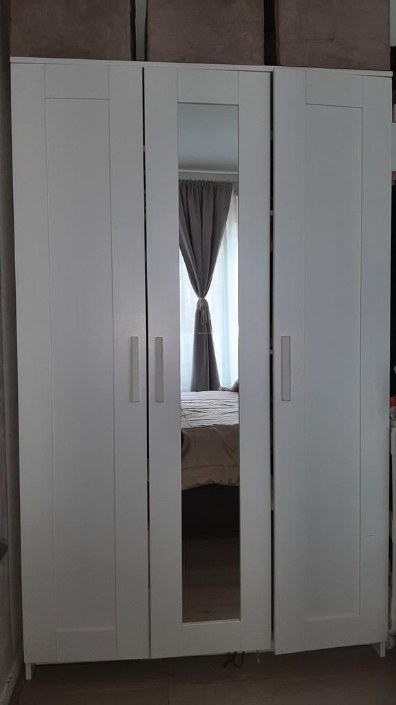 Ikea Brimnes Kledingkast - Ruimtebesparend!, Huis en Inrichting, Kasten | Kledingkasten, Gebruikt, 200 cm of meer, 100 tot 150 cm